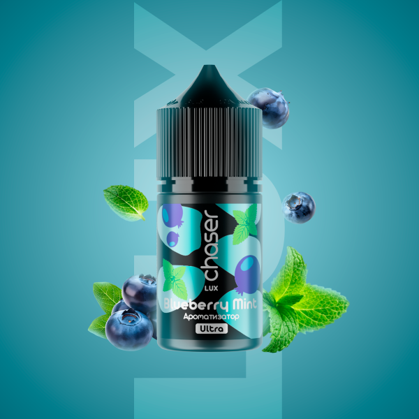 CHASER LUX ULTRA 30 ML BLUEBERRY MINT